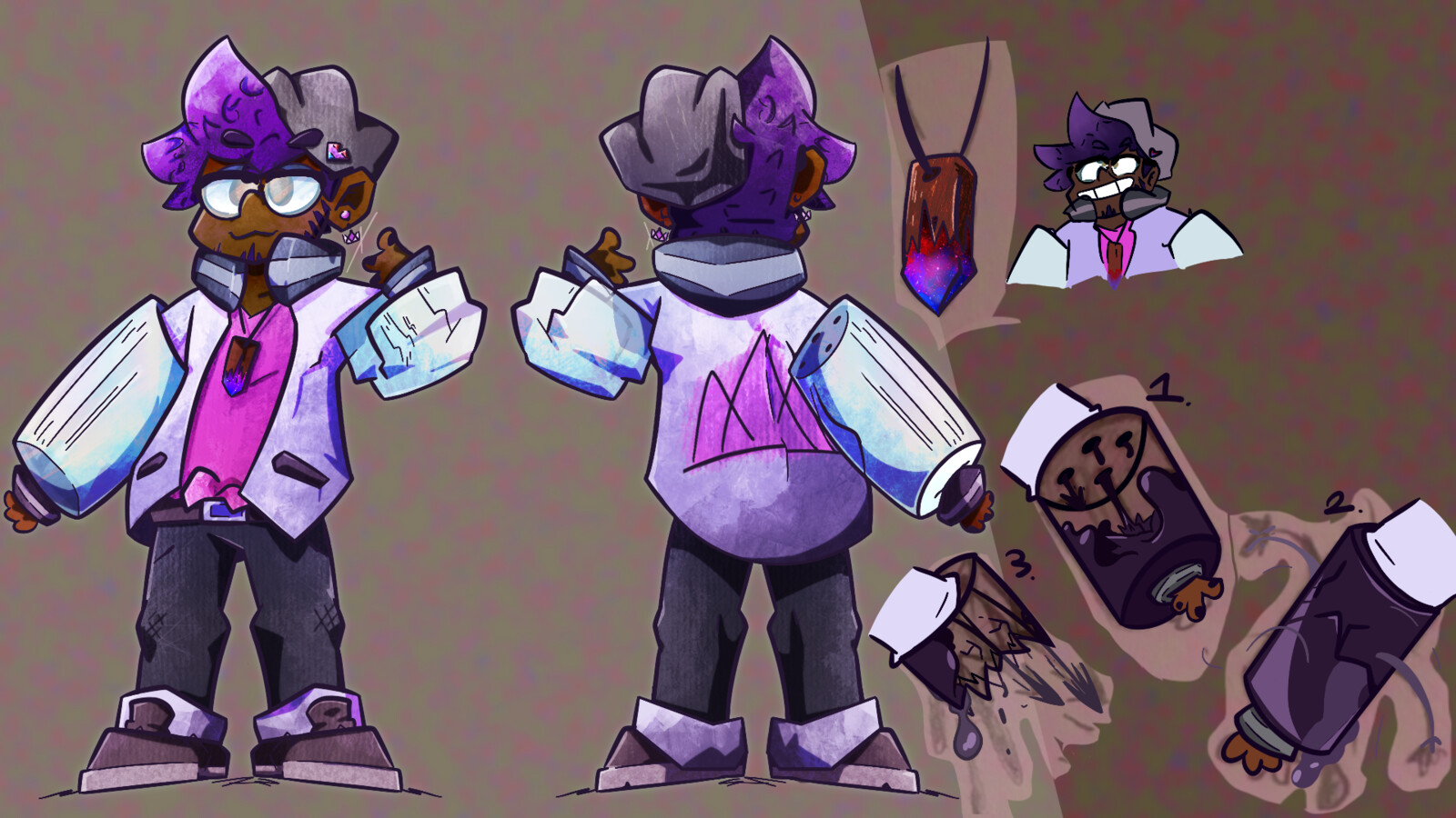 Vtuber character sheet