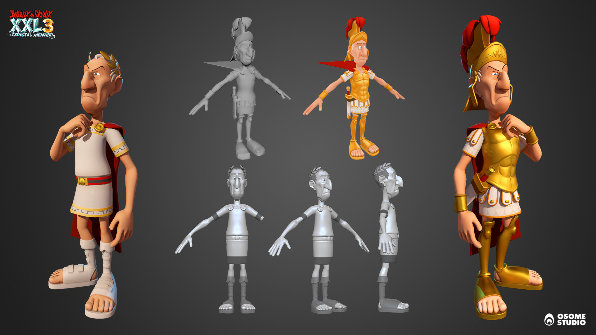 ArtStation Asterix Obelix XXL 3 Cesar