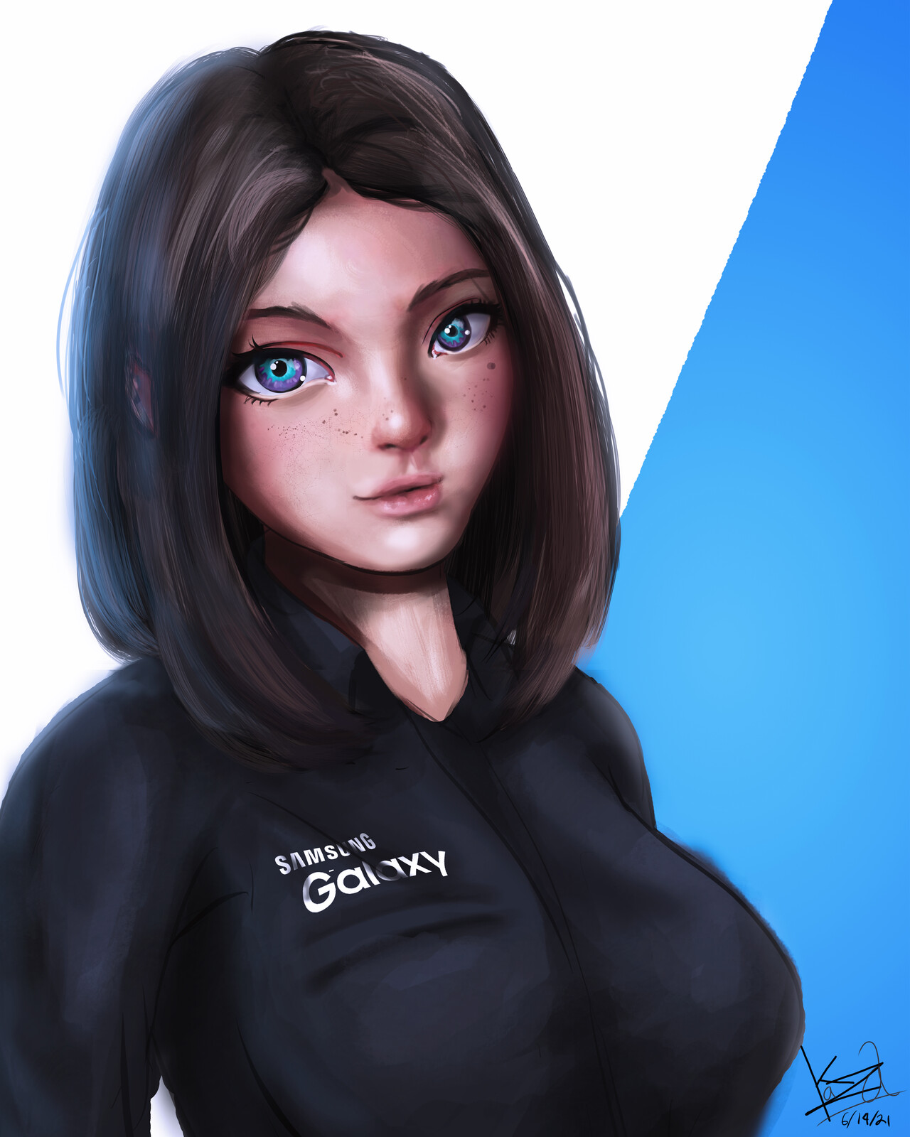Artstation Samsung Girl Samantha Raka Kaza Artstation Samsung Girl Samantha Raka Kaza
