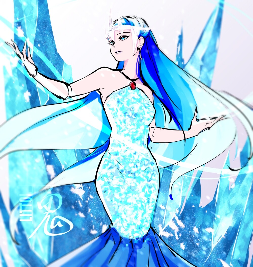 ArtStation Ice queen