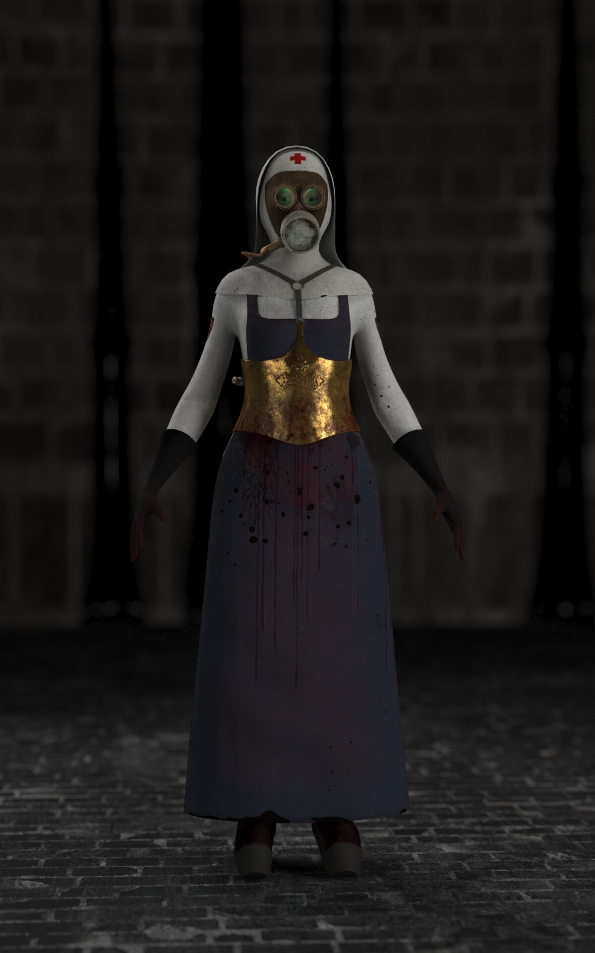 ArtStation Steampunk Nurse