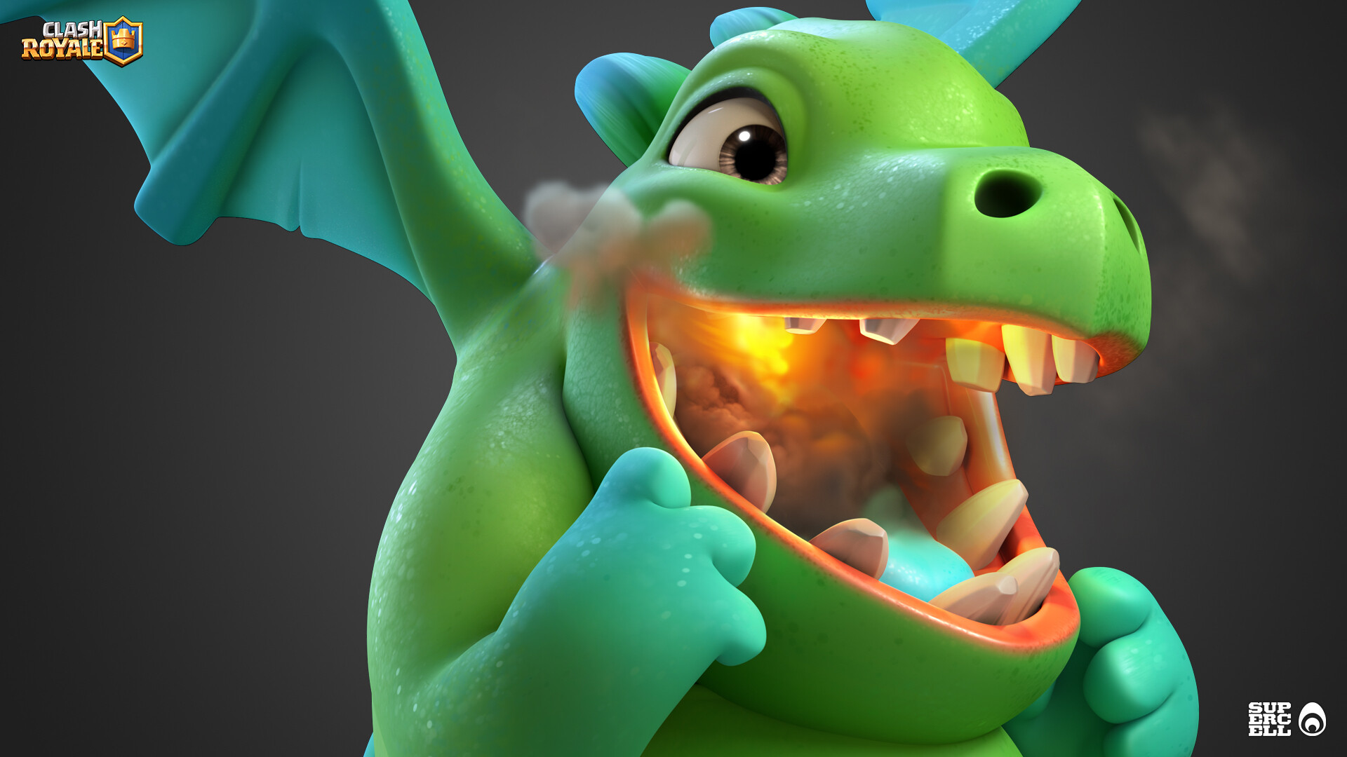 Artstation Clash Royale Baby Dragon Ocellus Services
