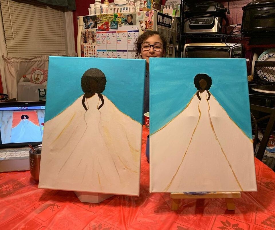 ArtStation Paint and Sip LIVE Artwork