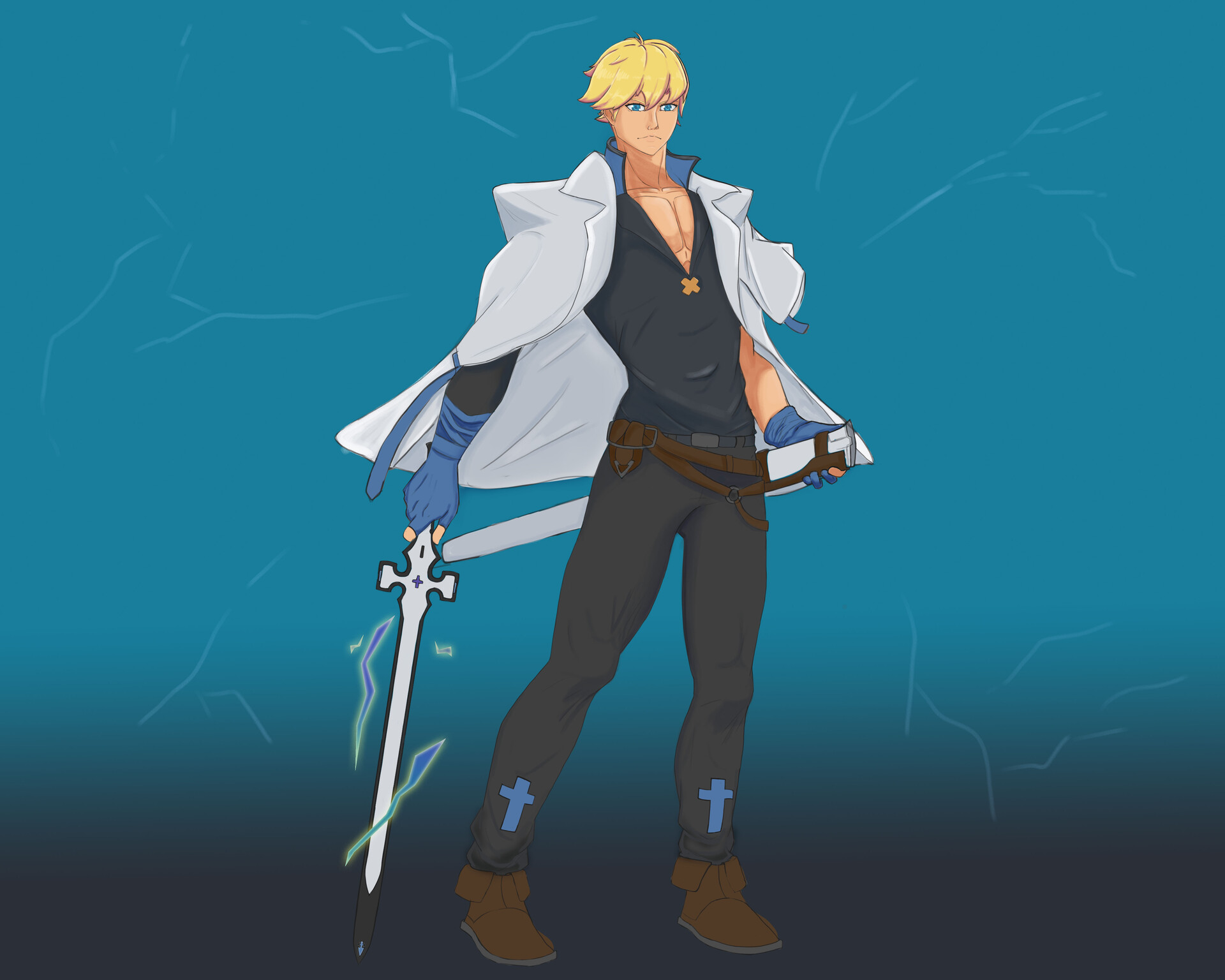 Jordan Ives Guilty Gear Strive Ky Kiske Fan Art Jordan Ives Guilty Gear Strive Ky Kiske Fan Art