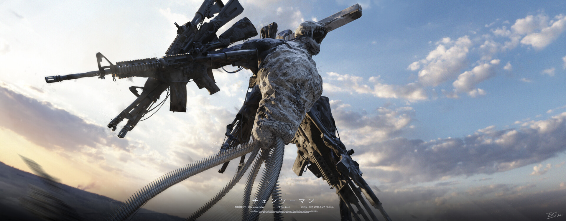 Artstation gun devil