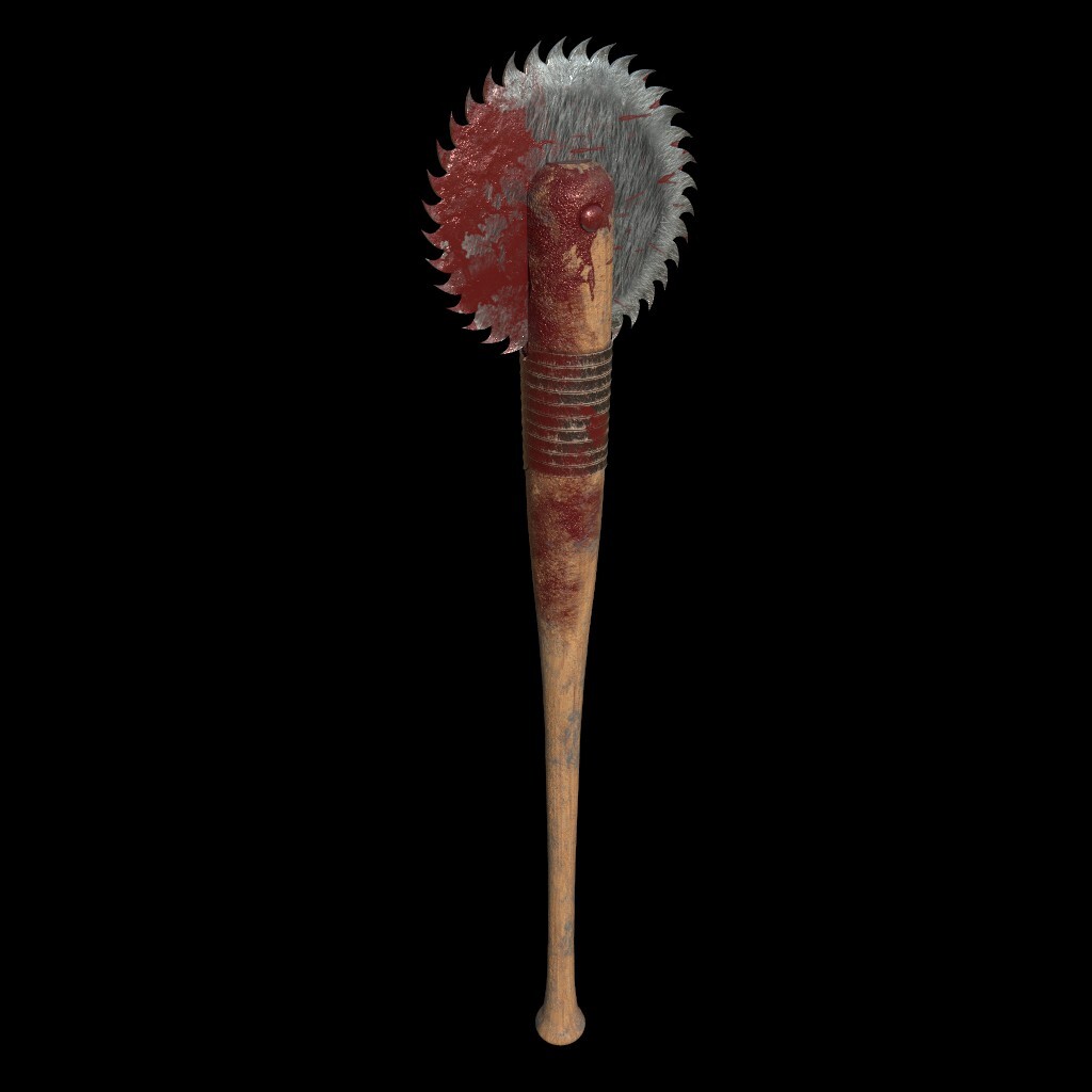 ArtStation Saw Blade Baseball Bat