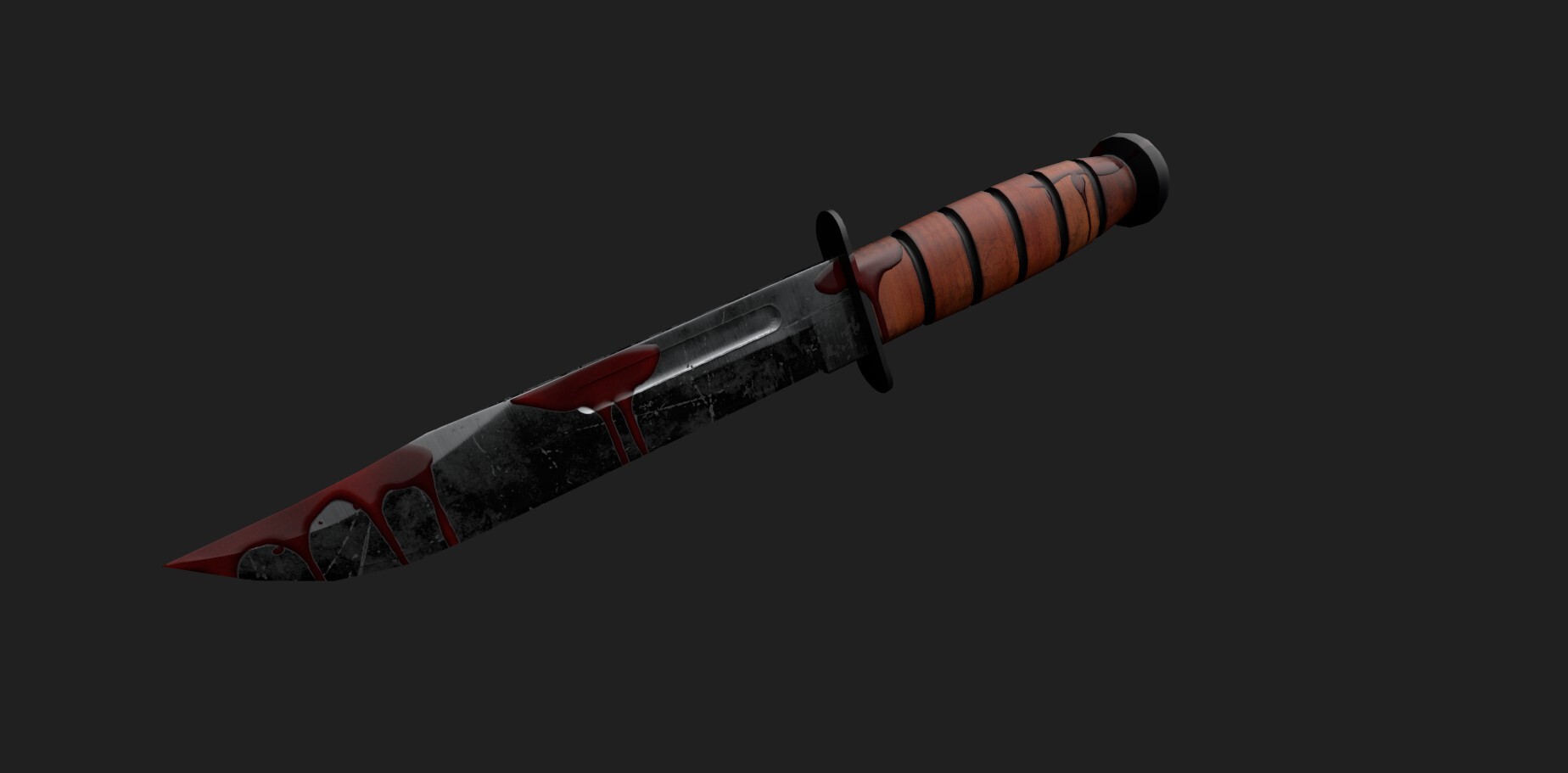 ArtStation K BAR knife