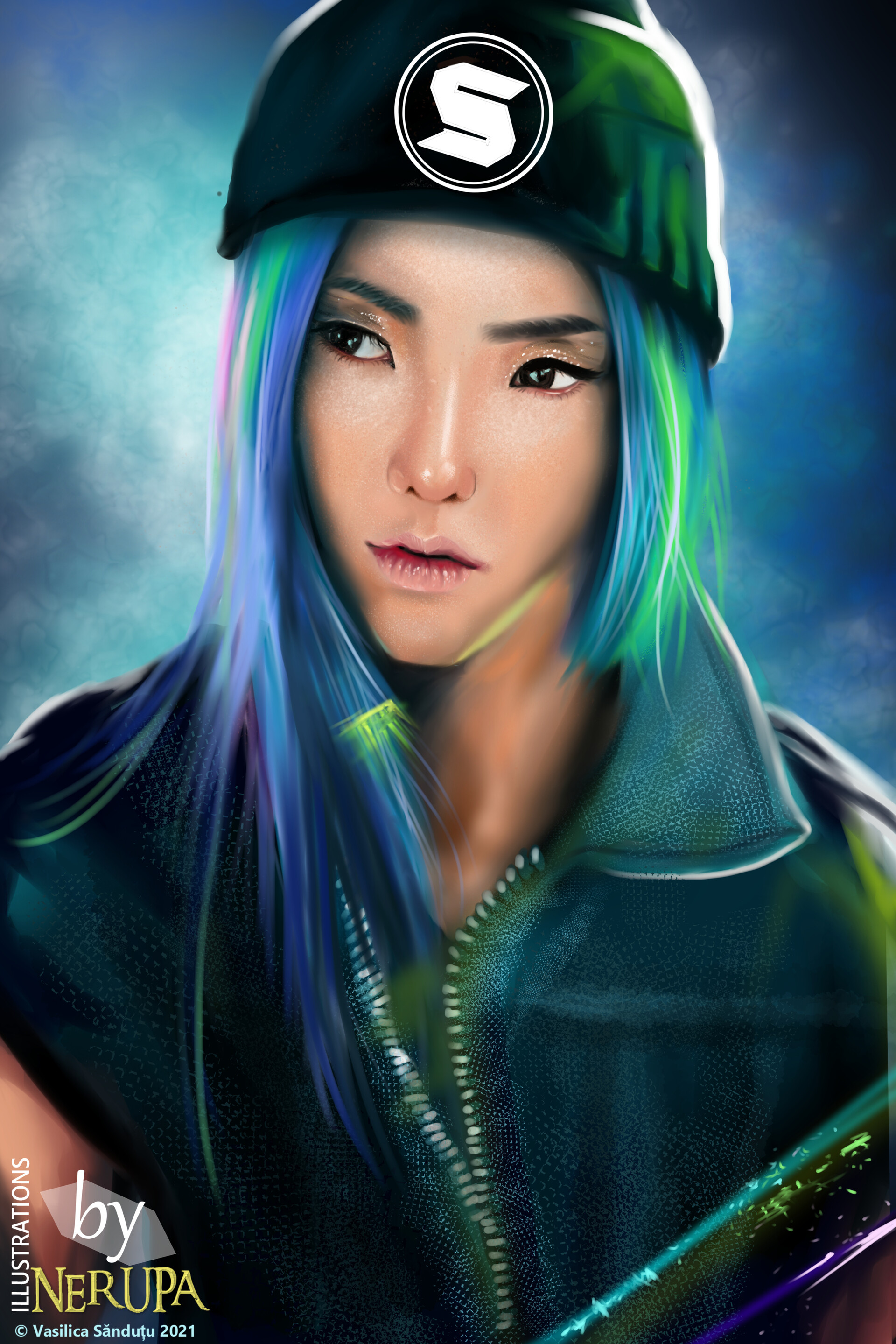 Vasilica Sănduțu - DARA-2NE1 KPOP BAND-fan art