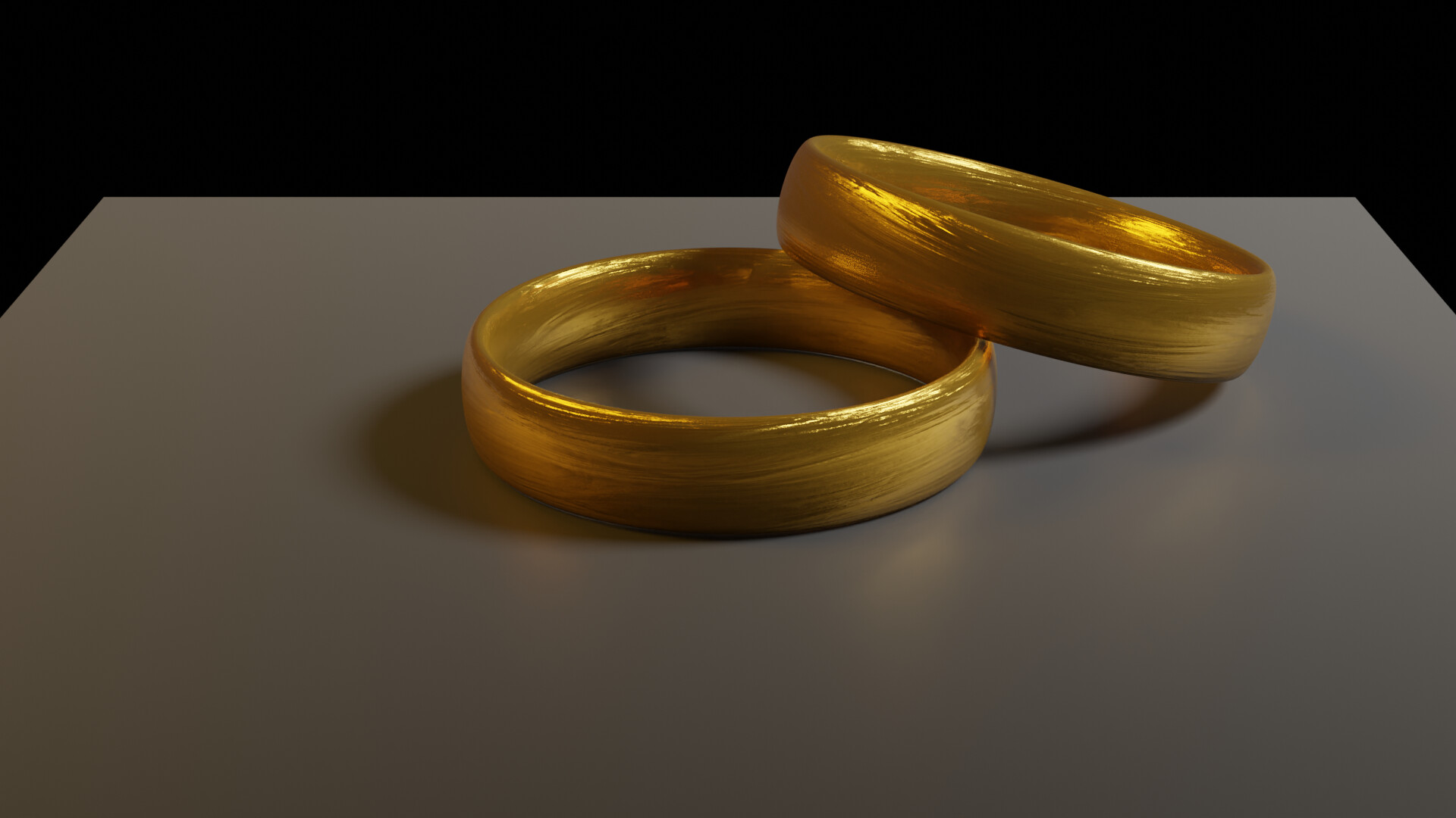 ArtStation - Gold Rings