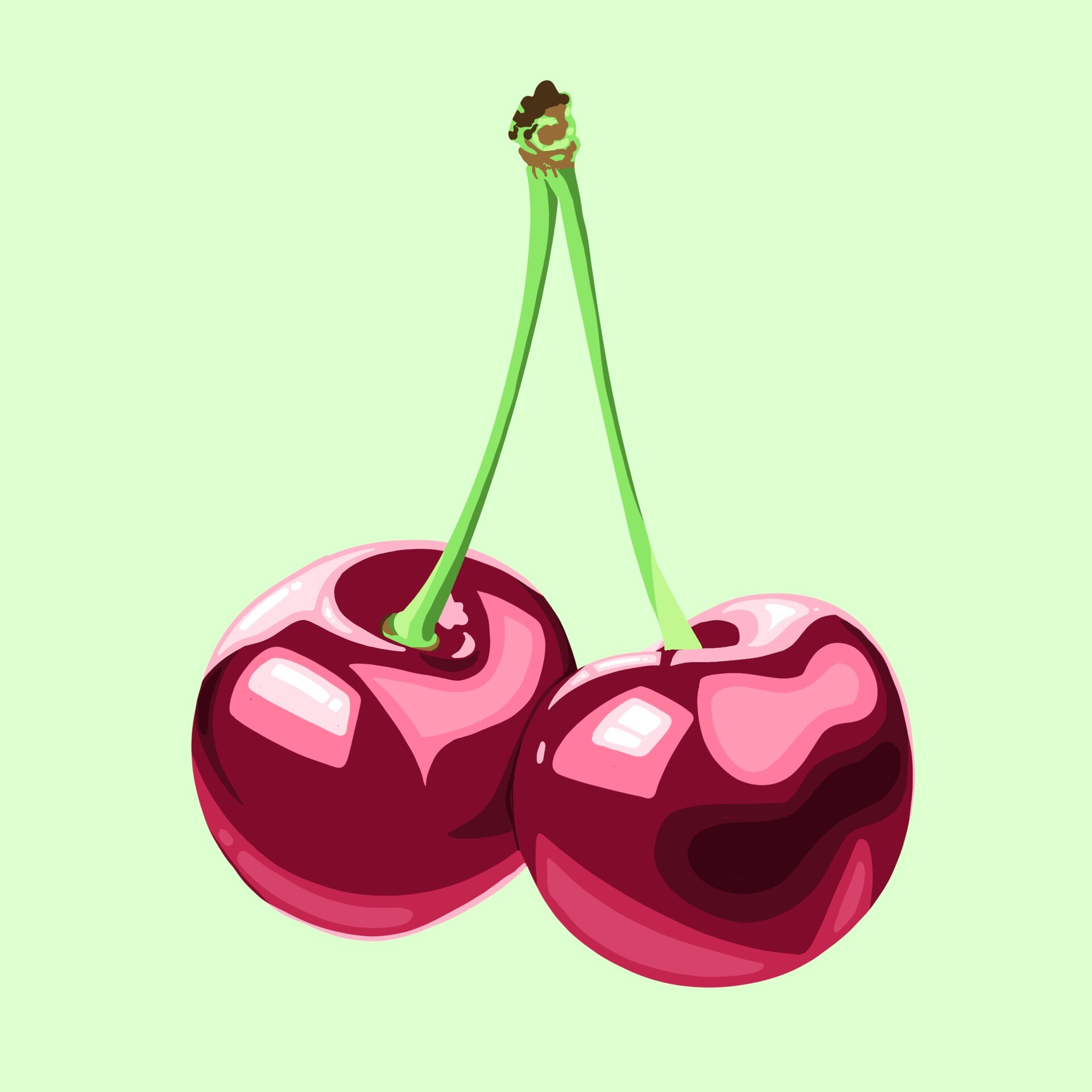 ArtStation - Cherry Cherry Lady