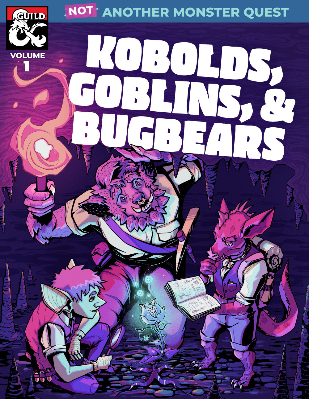 Kobolds, Goblins & Bugbears (NAMQB Vol. 1) final cover.