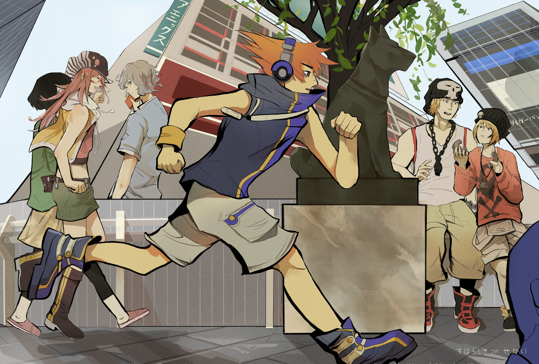 ArtStation - World Ends with You - Fanart