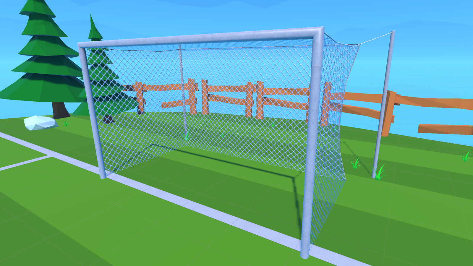 Goal closeup