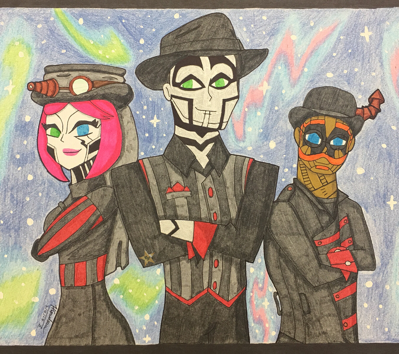 ArtStation Steam Powered Giraffe Vice Quadrant Tribute