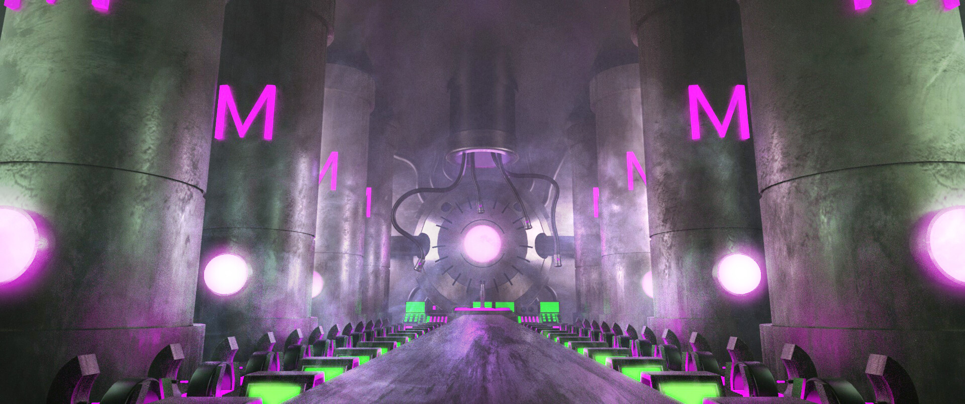 Artstation future fragments game the electric level boss area