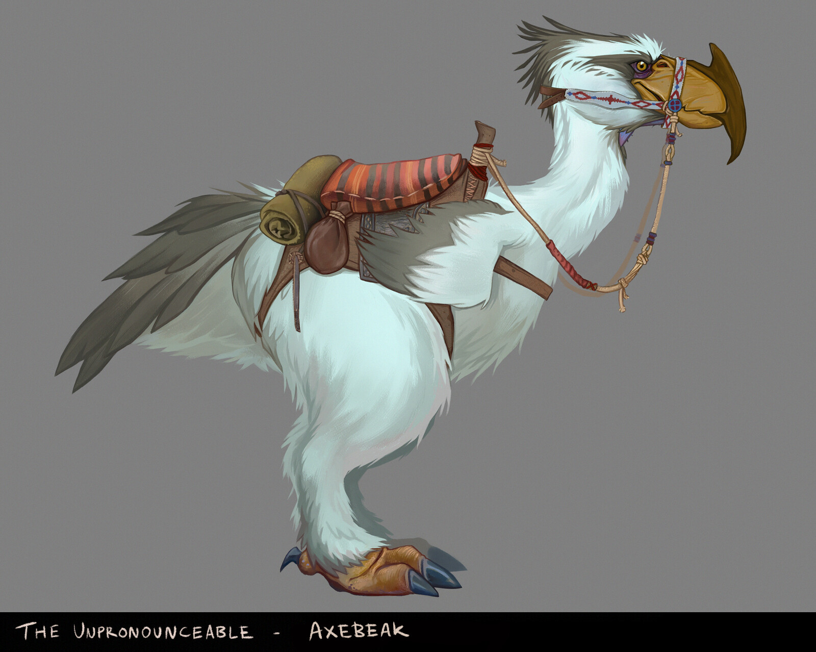 ArtStation The Unpronounceable Axebeak
