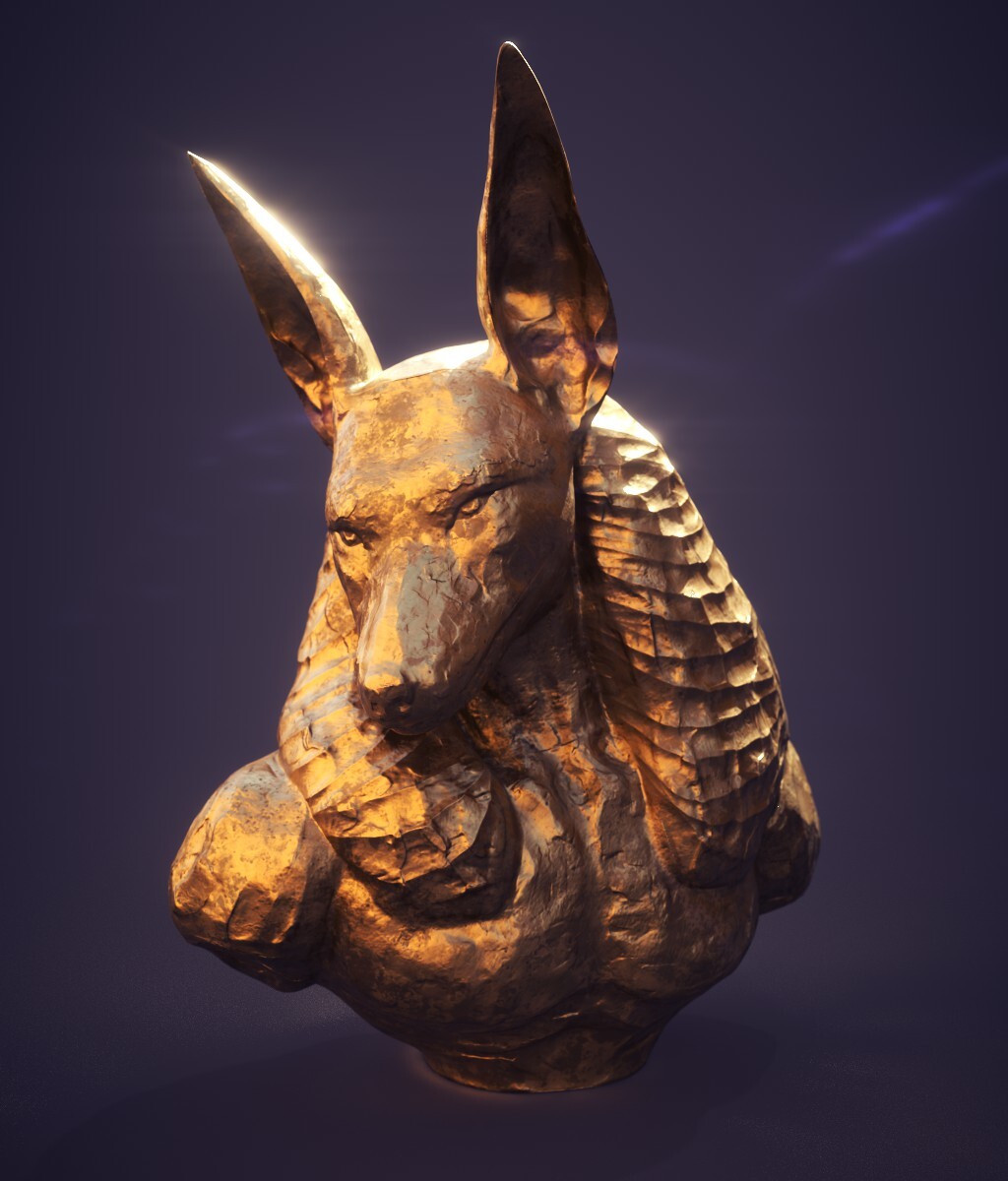 Anubis bust