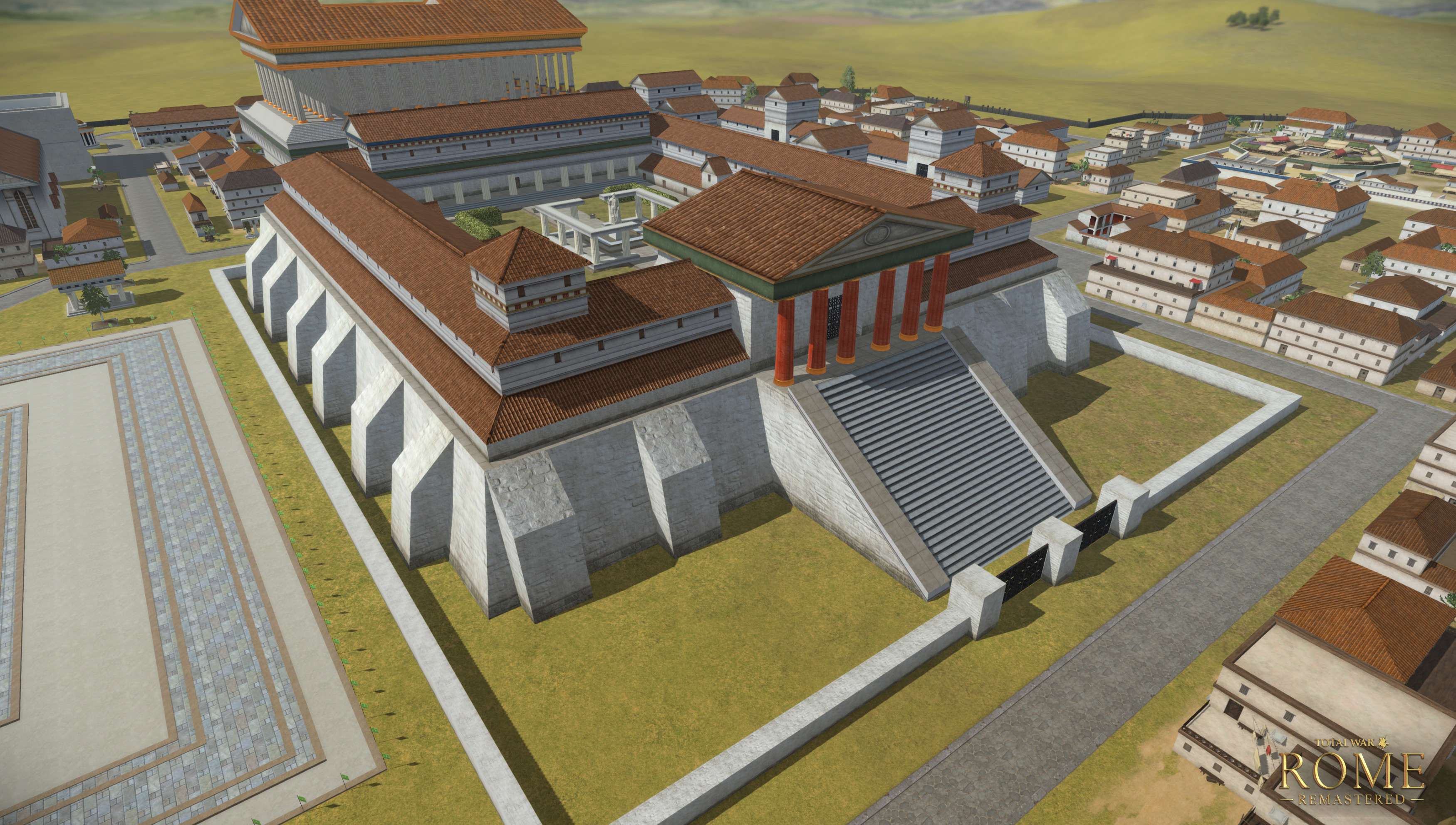Mus Cetiner Total War Rome Remastered Roman buildings