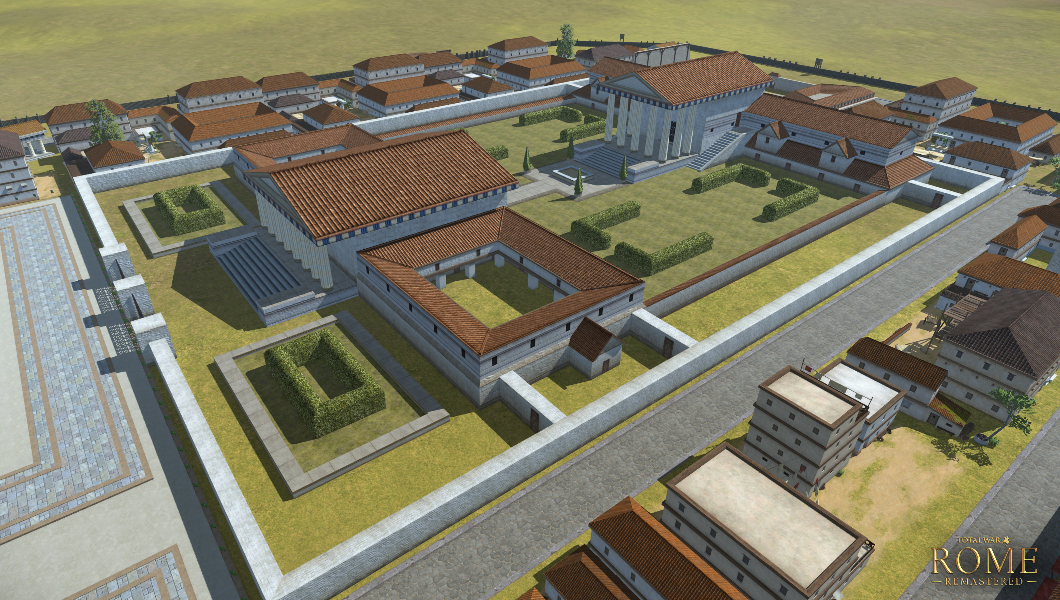 Mus Cetiner Total War Rome Remastered Roman buildings