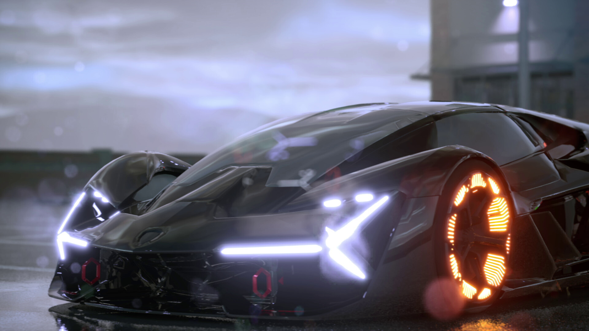 Aniq Aslam - UE4 Ray Tracing | Lamborghini Terzo Millennio | Realtime