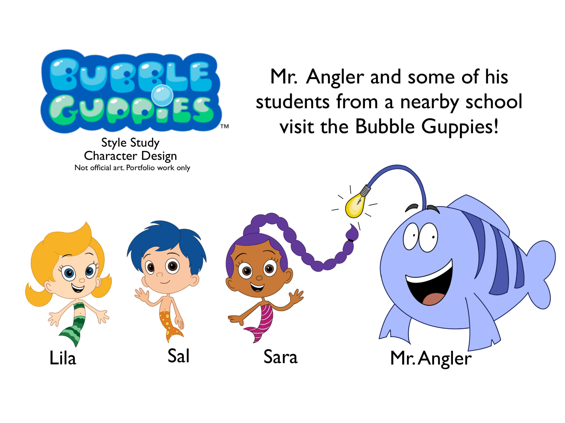 Bubble Guppies  ALPHABET LORE #animation 