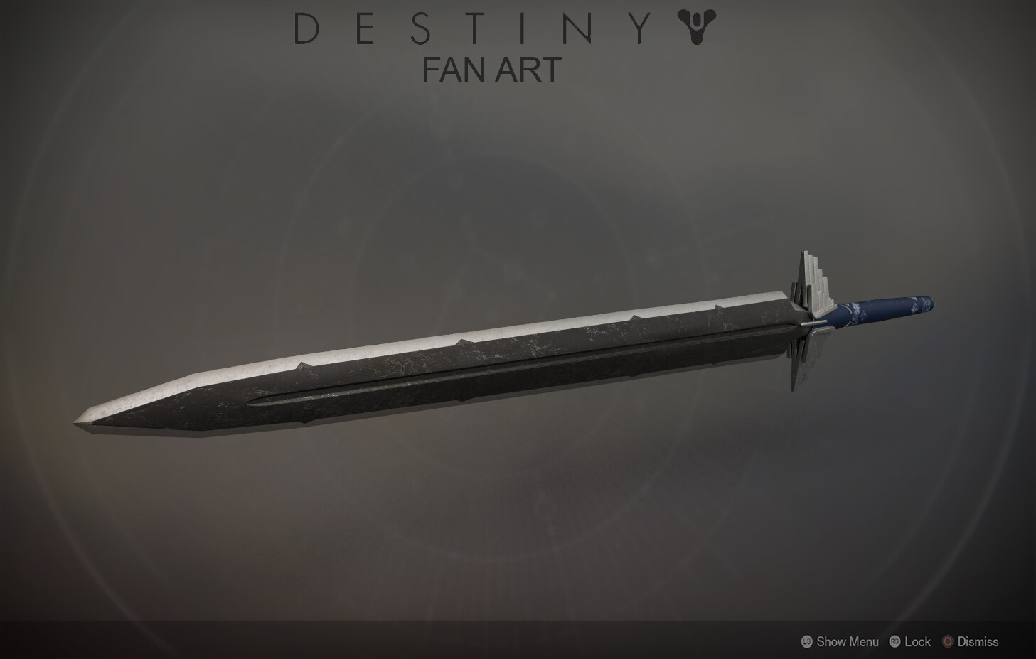 ArtStation Fan made Crown splitter from destiny 2