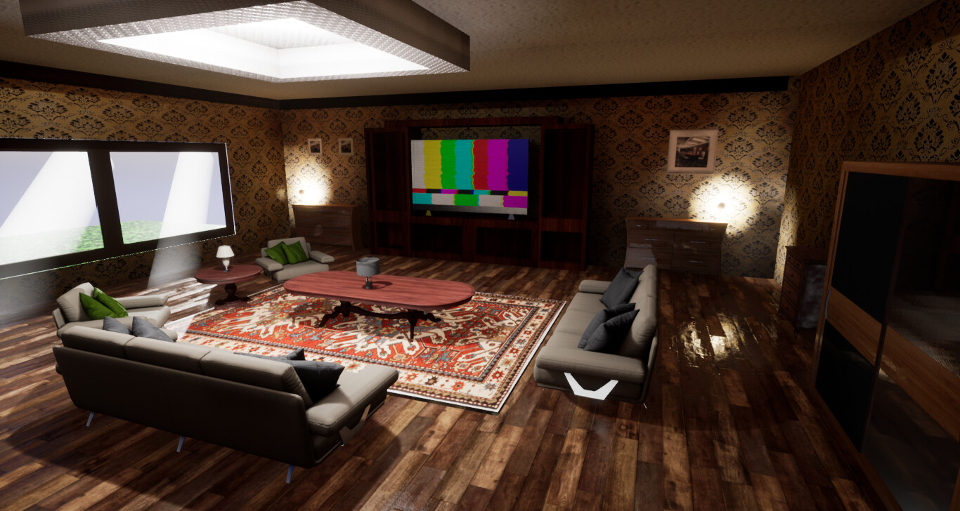 ArtStation - A Modern Living Room