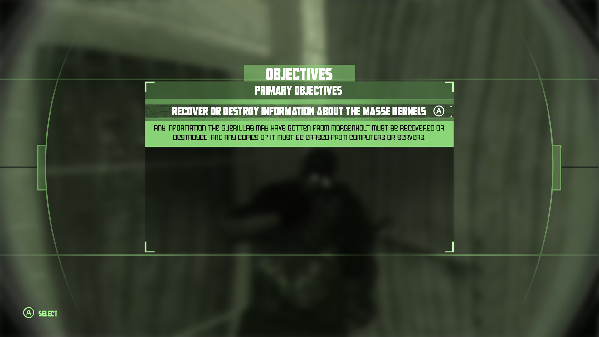 ArtStation - Reimagined UI for Splinter Cell Chaos Theory