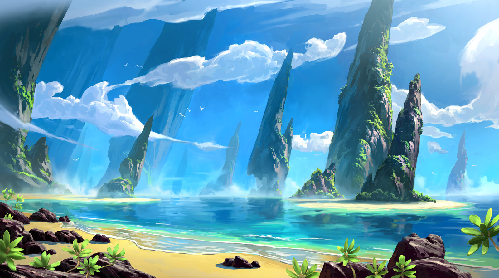 Tropical Spires