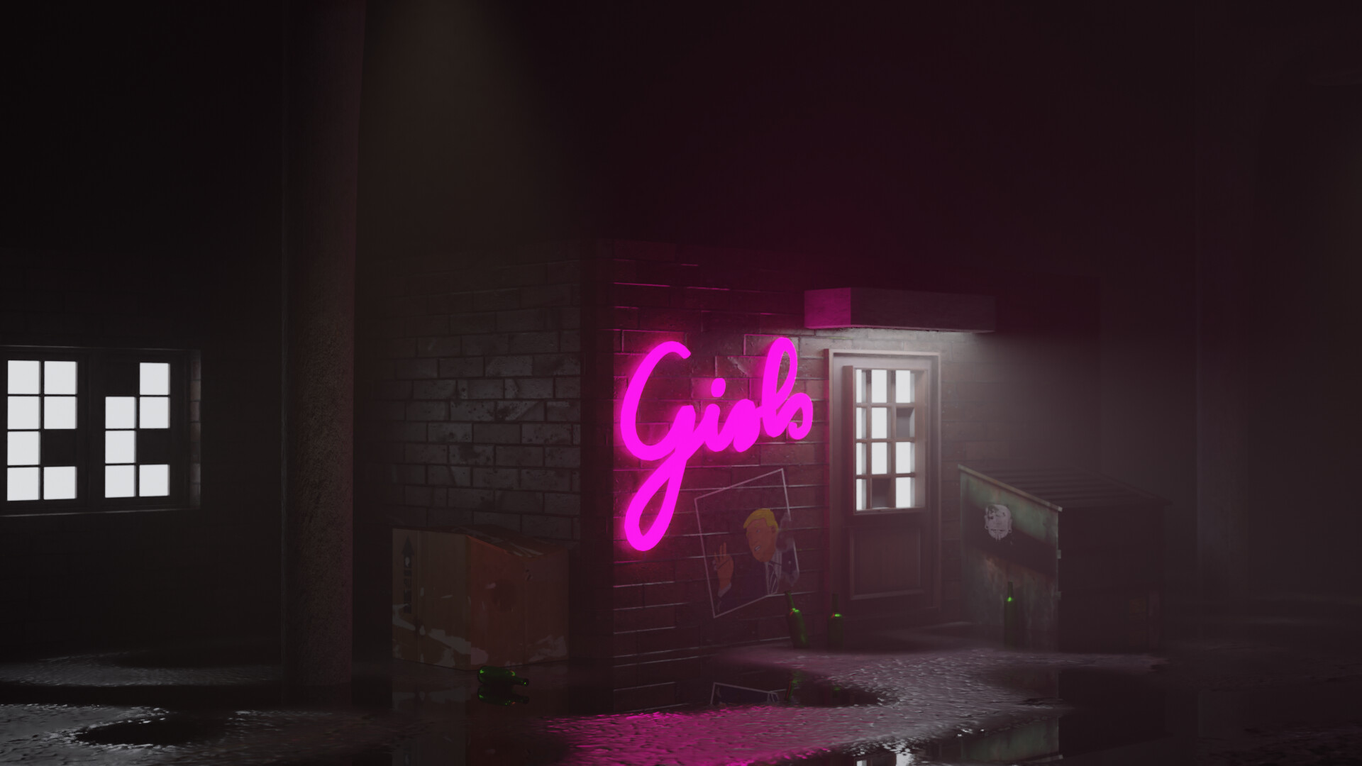 ArtStation - Shady Strip Club
