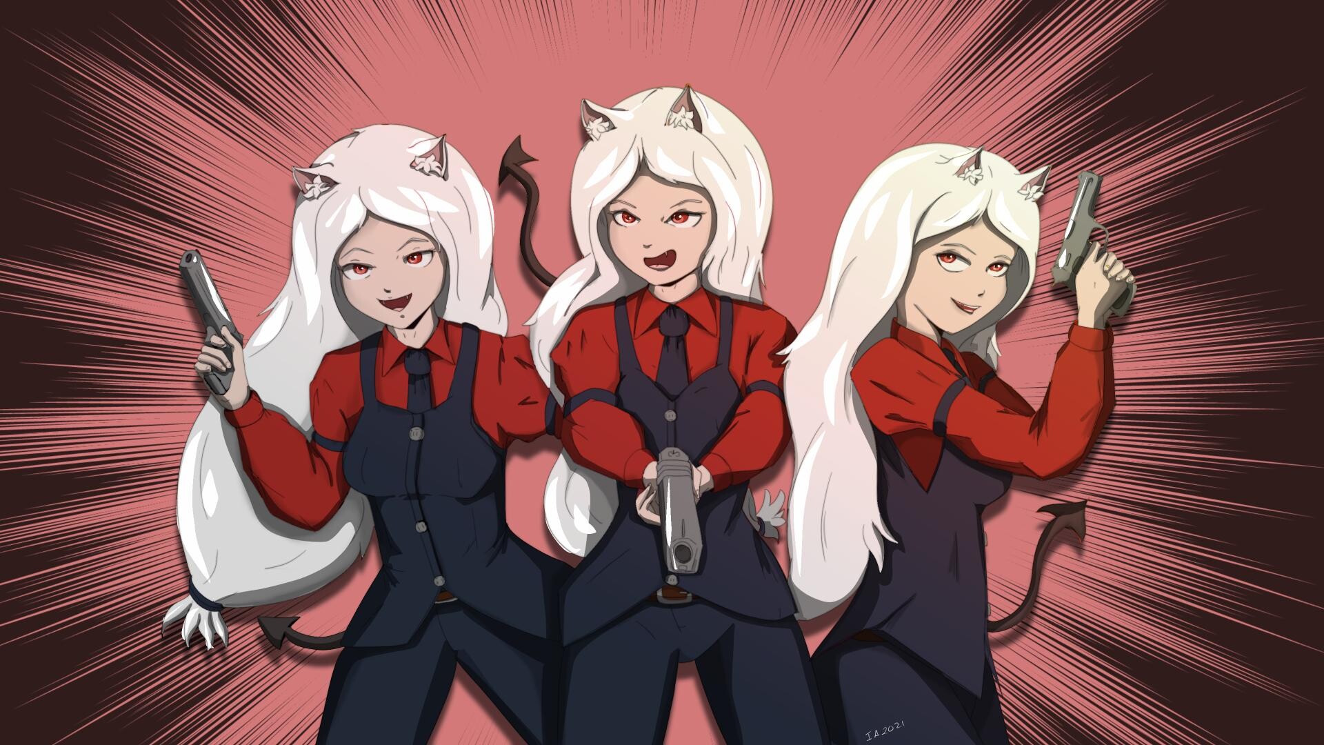 ArtStation - charlie's demons helltaker