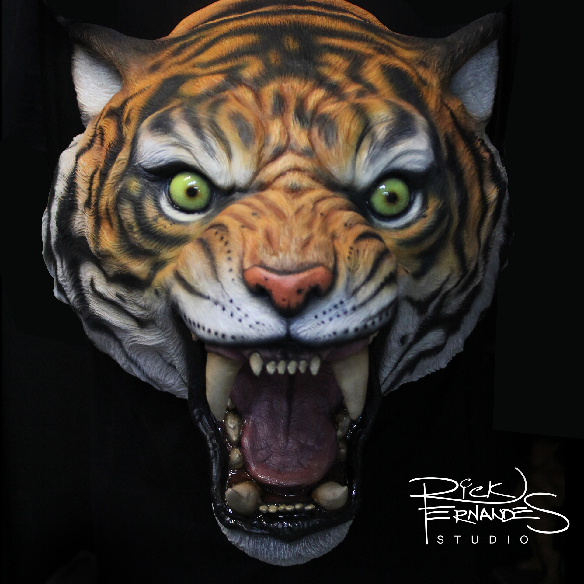 ArtStation Tiger trophy Sculpture