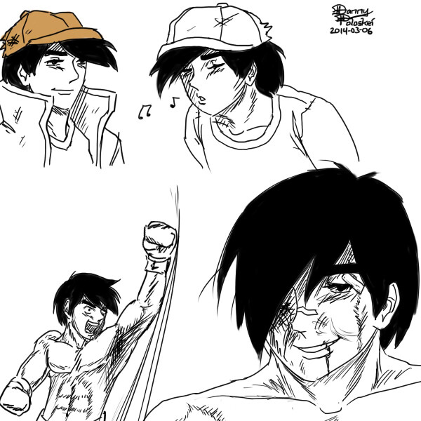 ArtStation - 2014-03-05: Yabuki Joe (sketches)