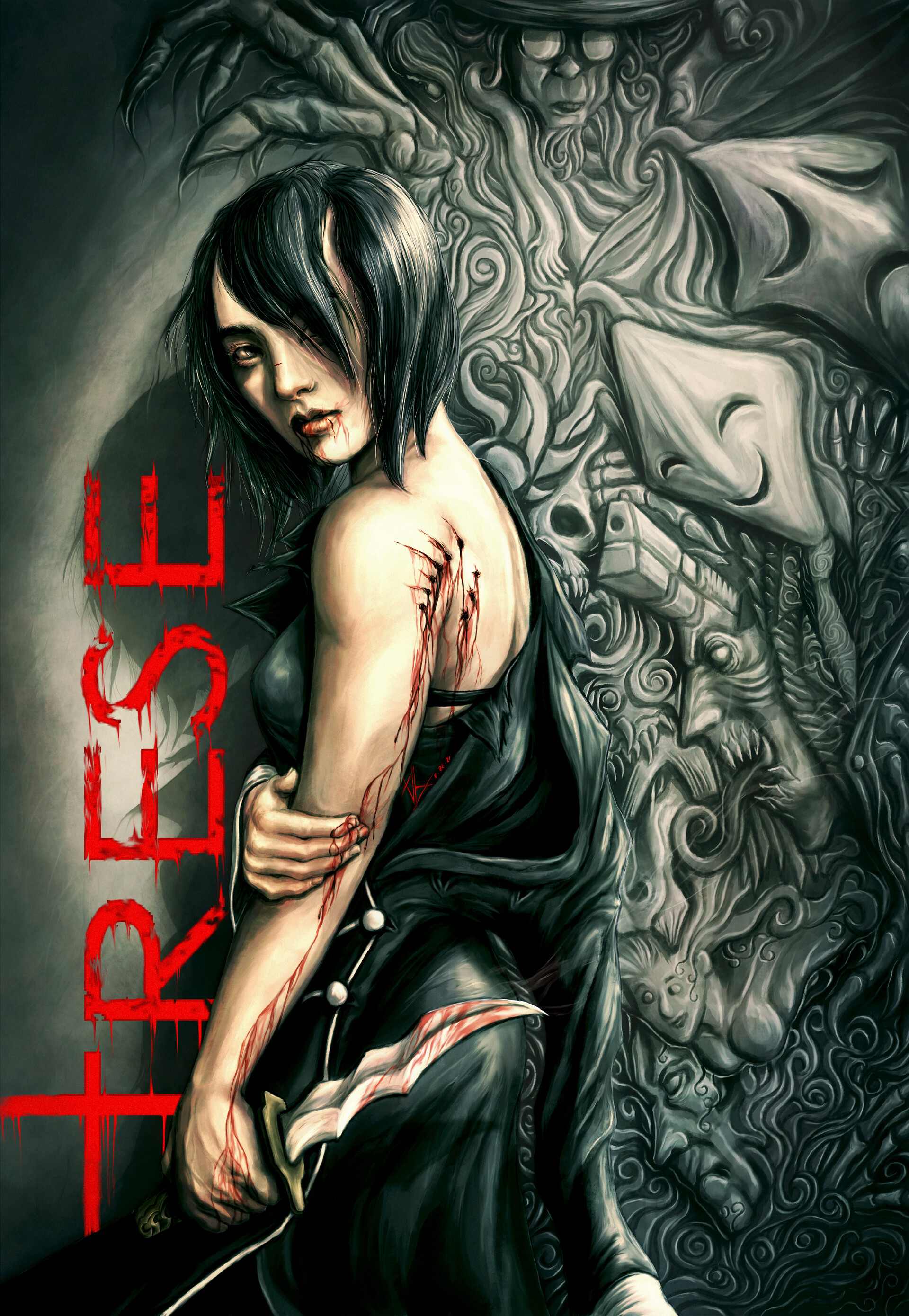 Artstation Trese Vamkire C Trannel Artstation Trese Vamkire C Trannel