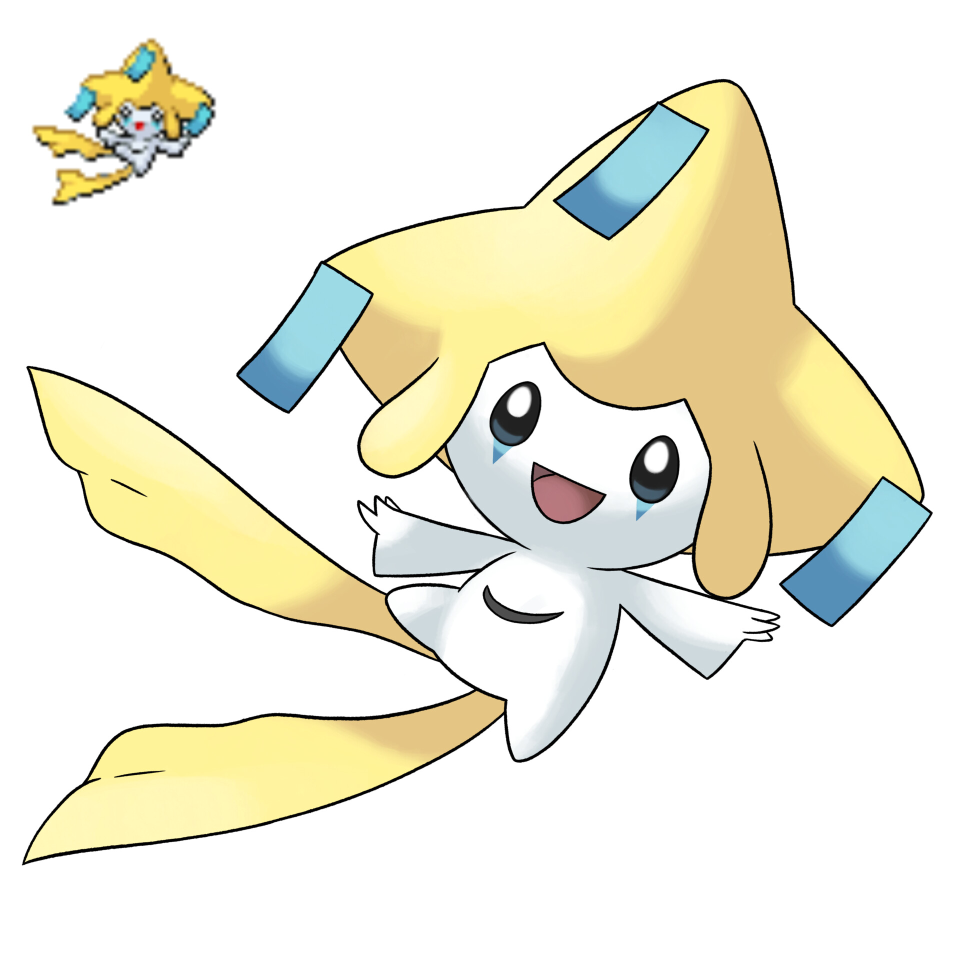 ArtStation Jirachi (DP Pokedex)