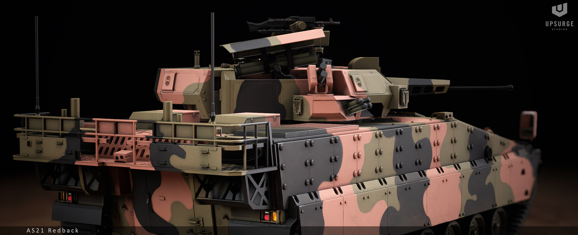 Artstation As 21 Redback Benjamin Roach Upsurge Studios