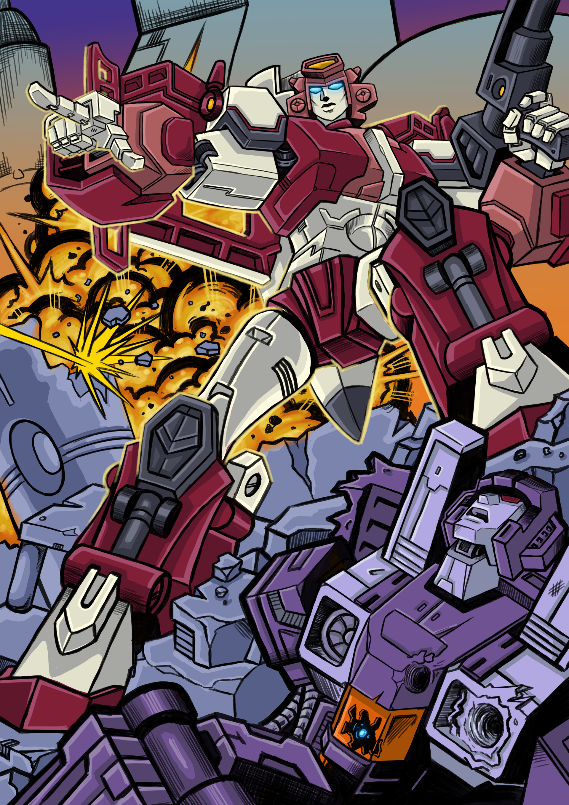 ArtStation - Transformers Fan Art - Elita One