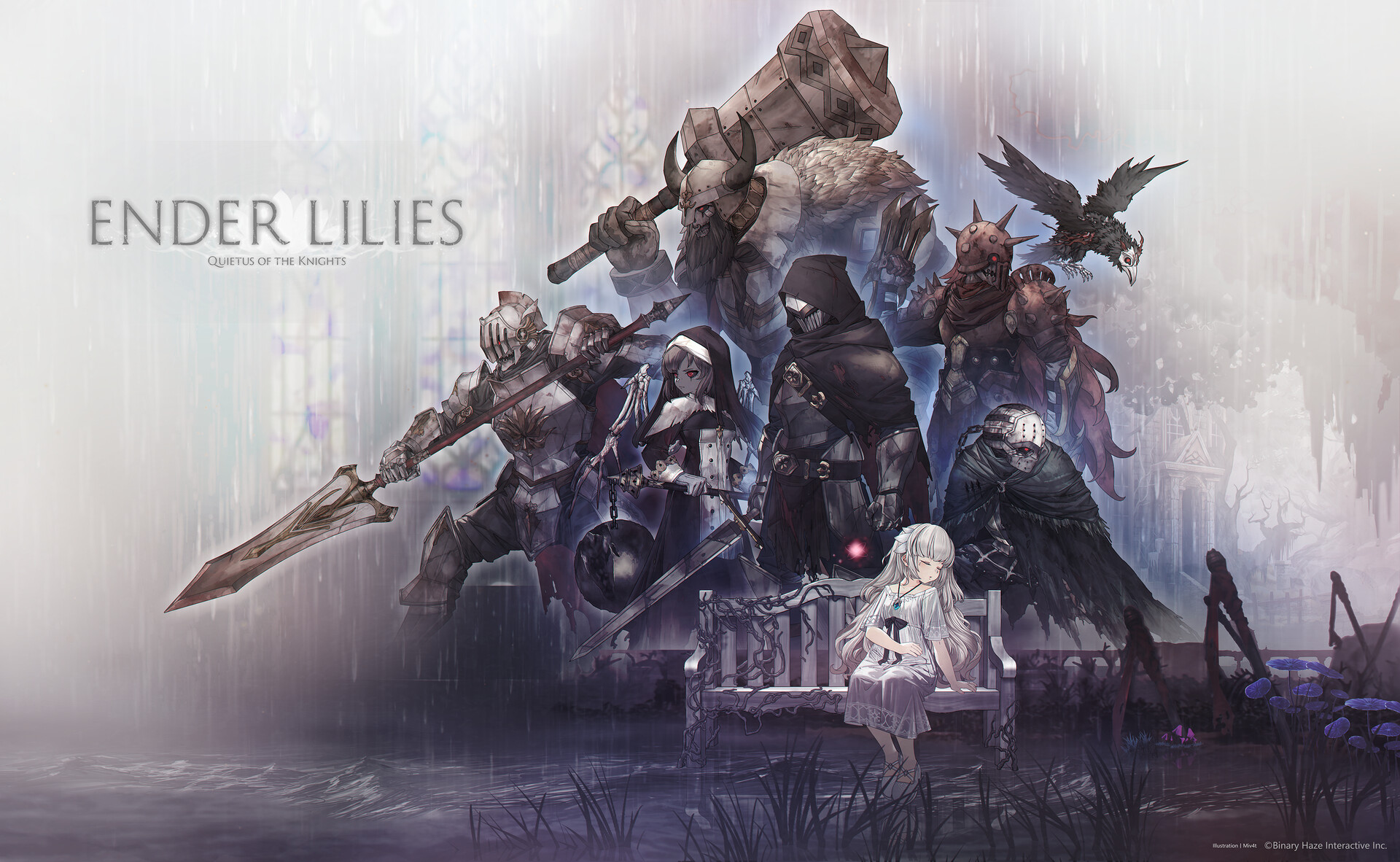 ArtStation ENDER LILIES concept illustration