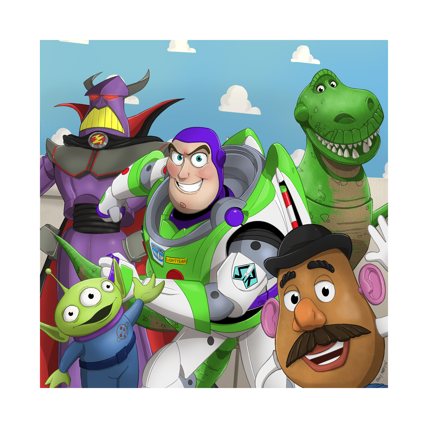 Buzz best sale lightyear friends