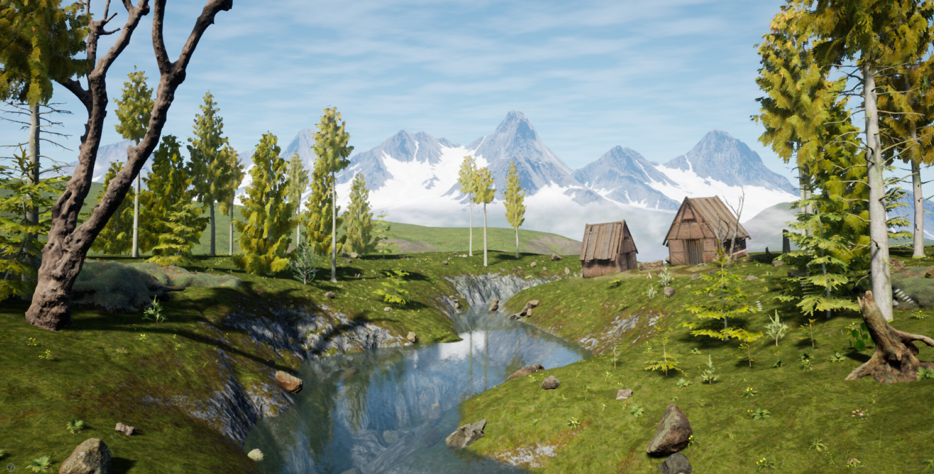 ArtStation Nordic landscape