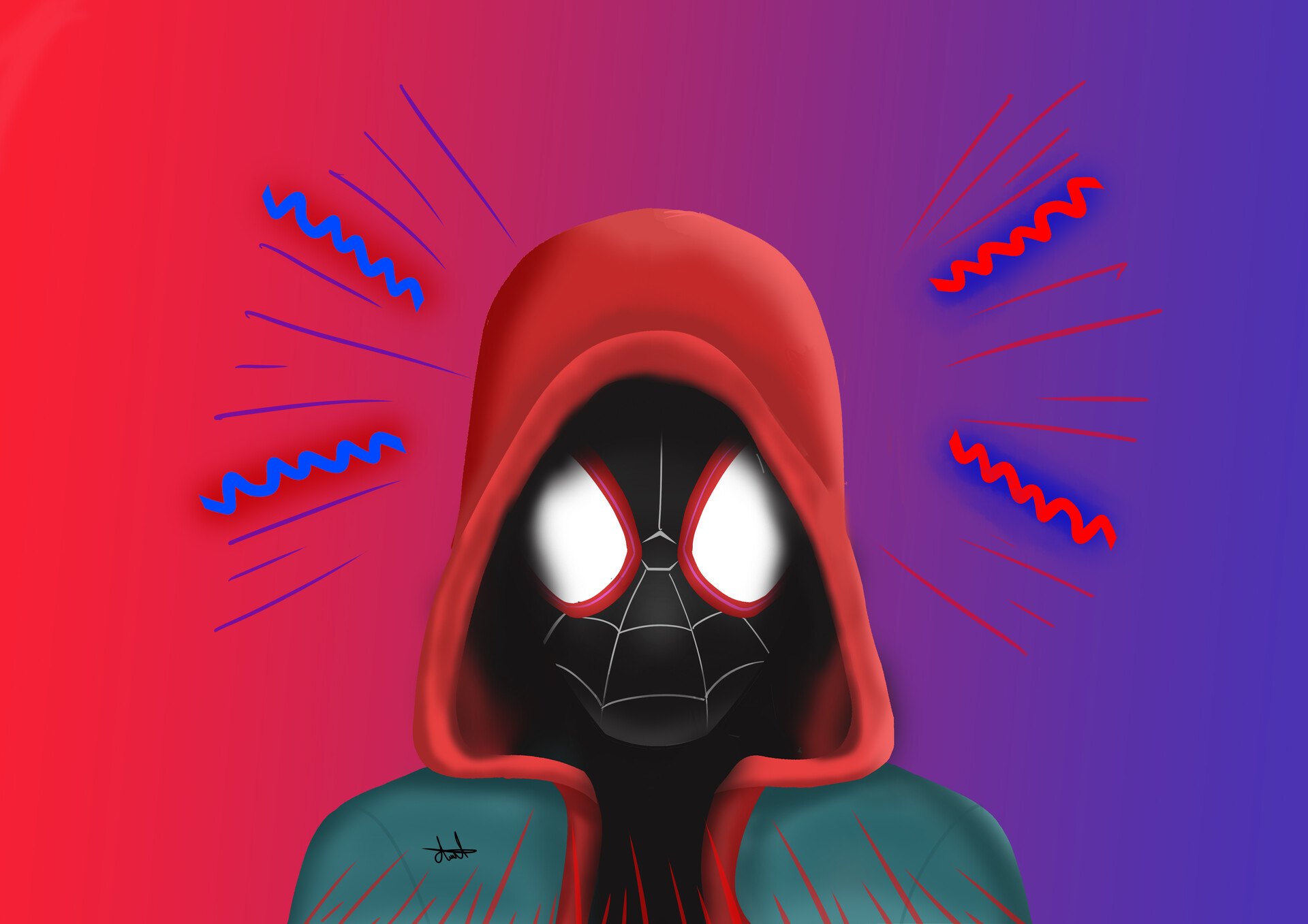 ArtStation - Spider-Man: un nuevo universo ( miles morales )