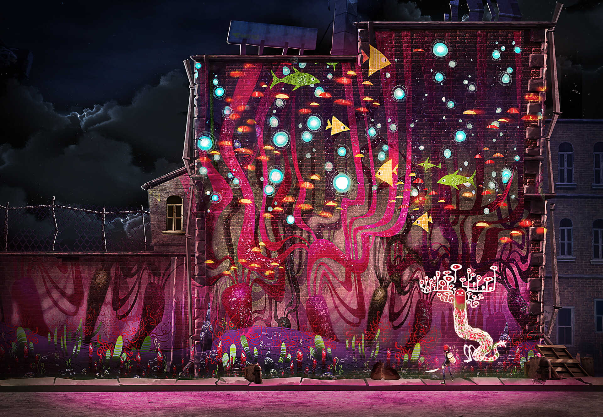 ArtStation Concrete Genie Field+Other Biomes