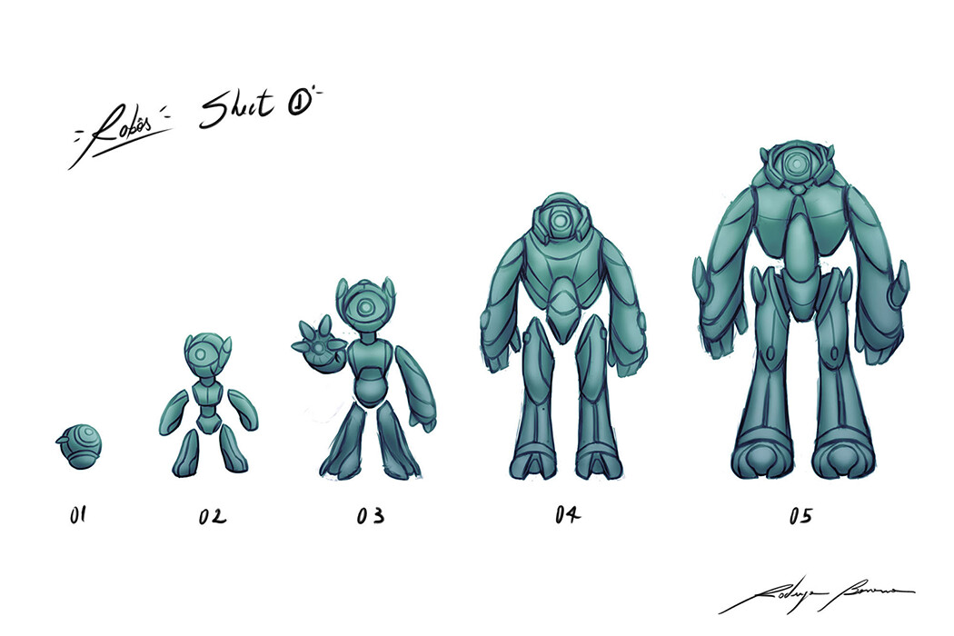 ArtStation - Robotboy Character Design: The Scientists