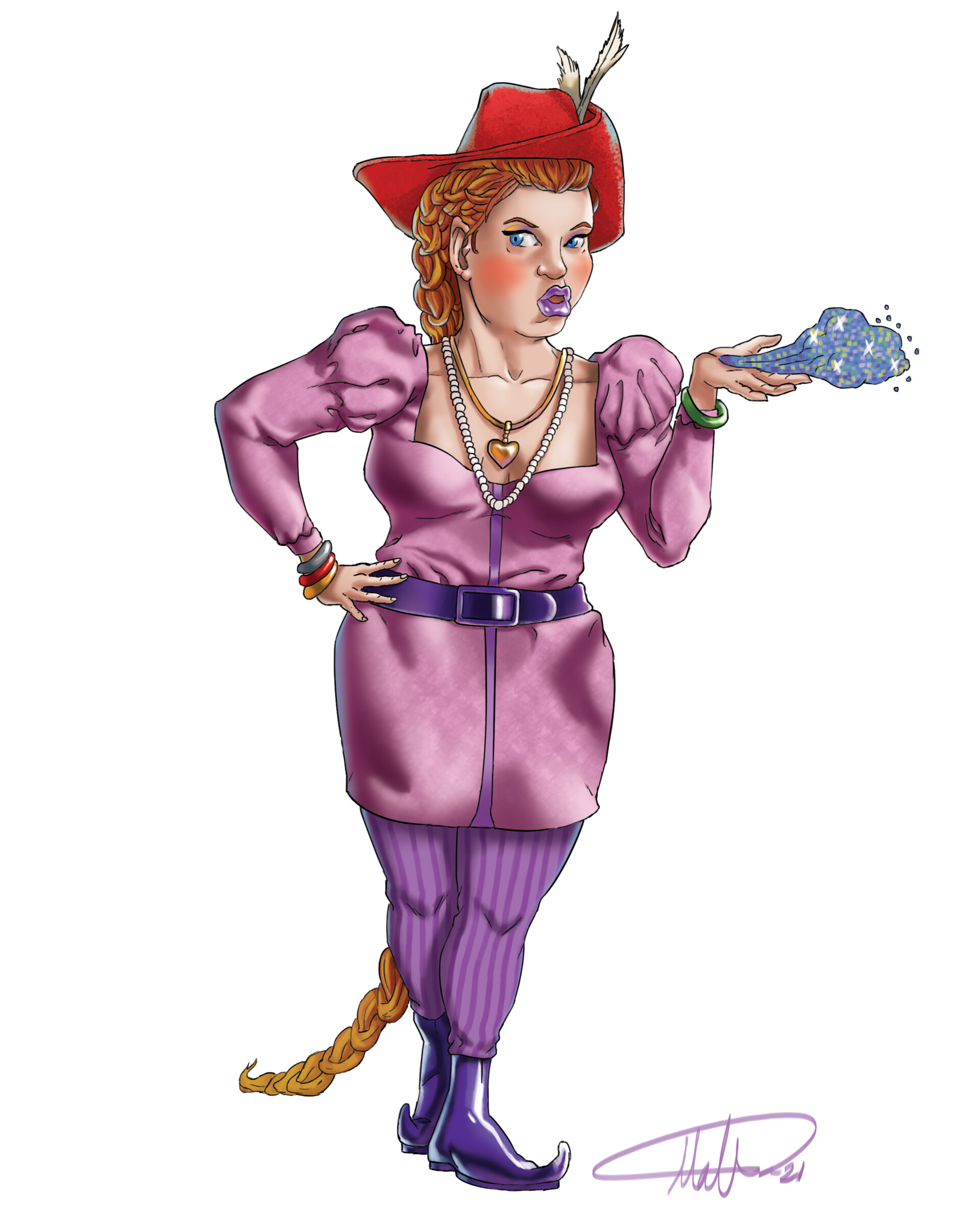 ArtStation Lady Glitterdust