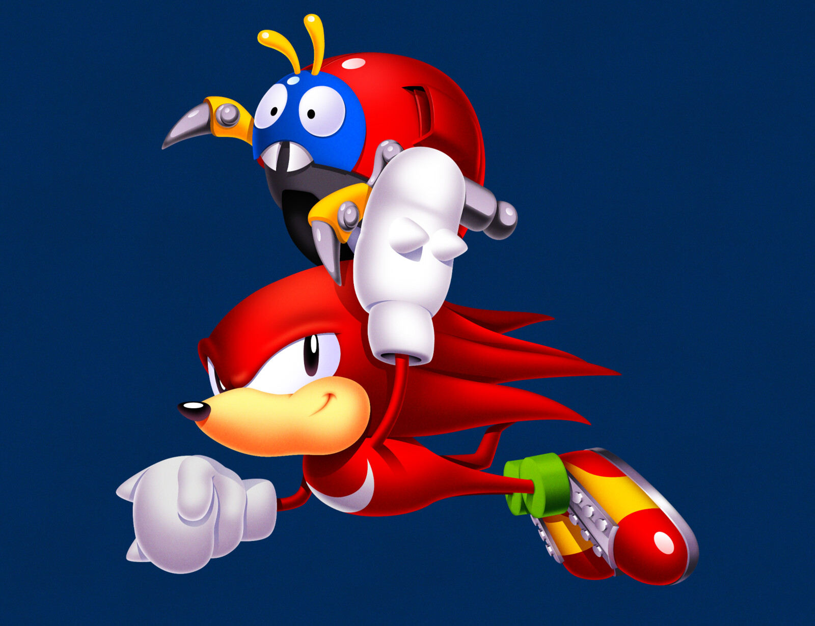 Knuckles (Screensaver Style)