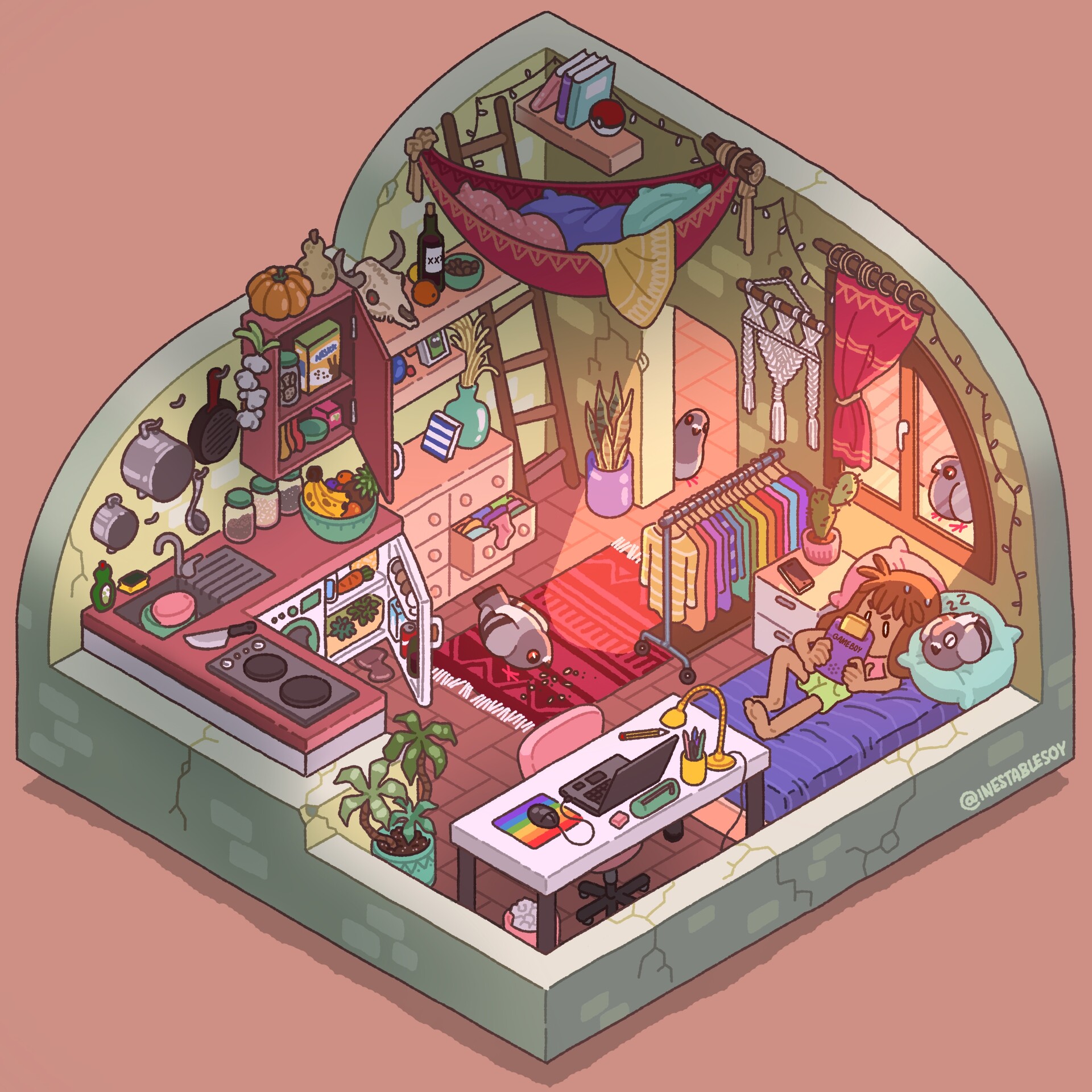 Tiny room 5. Tiny Room хранилище. Tiny Room. Isometric Scene.