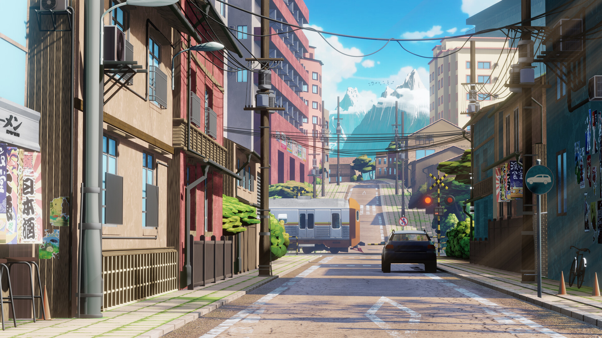 ArtStation - Anime city