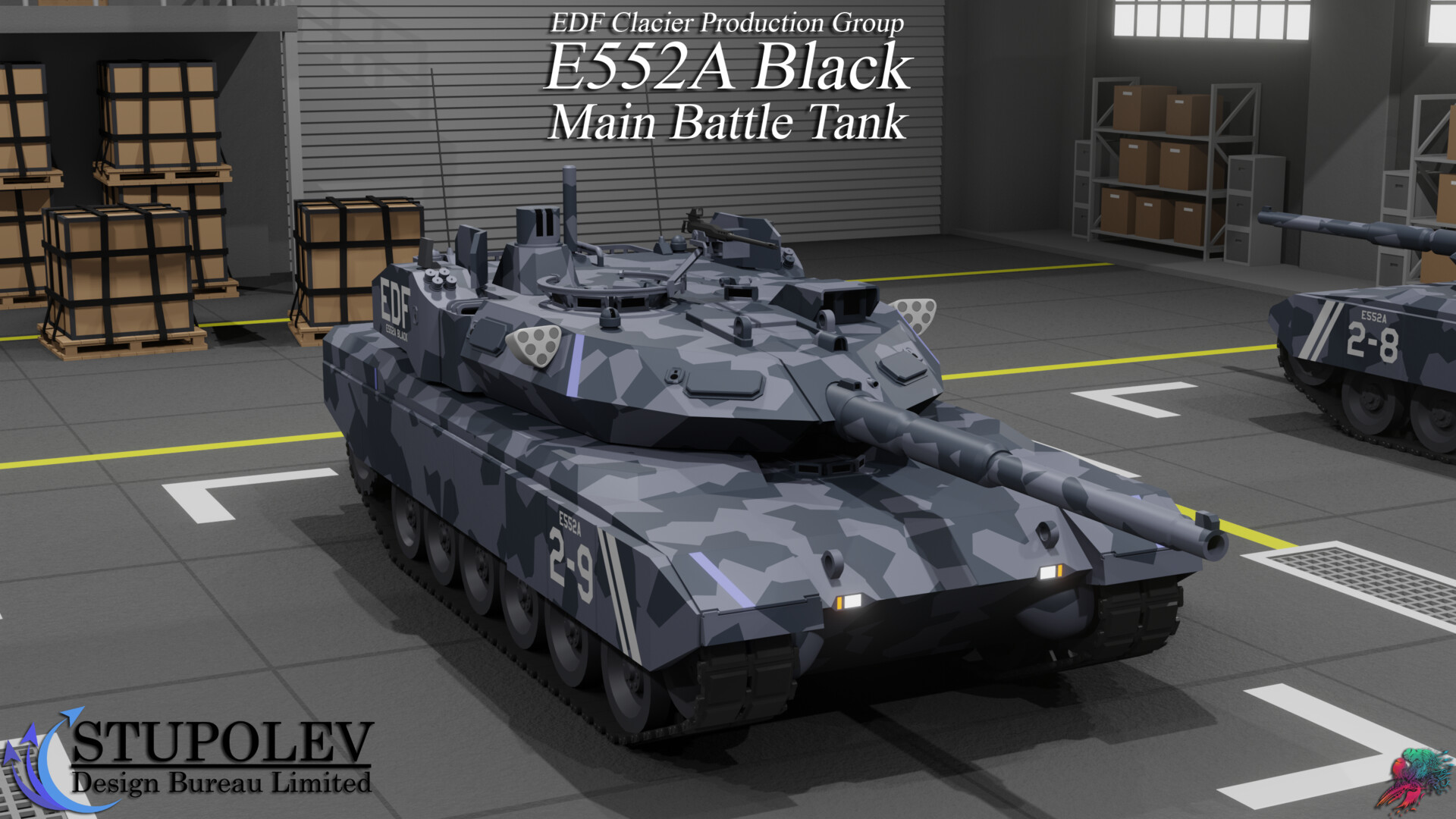 - [COMMISSION] E552 Black MBT, Stupolev
