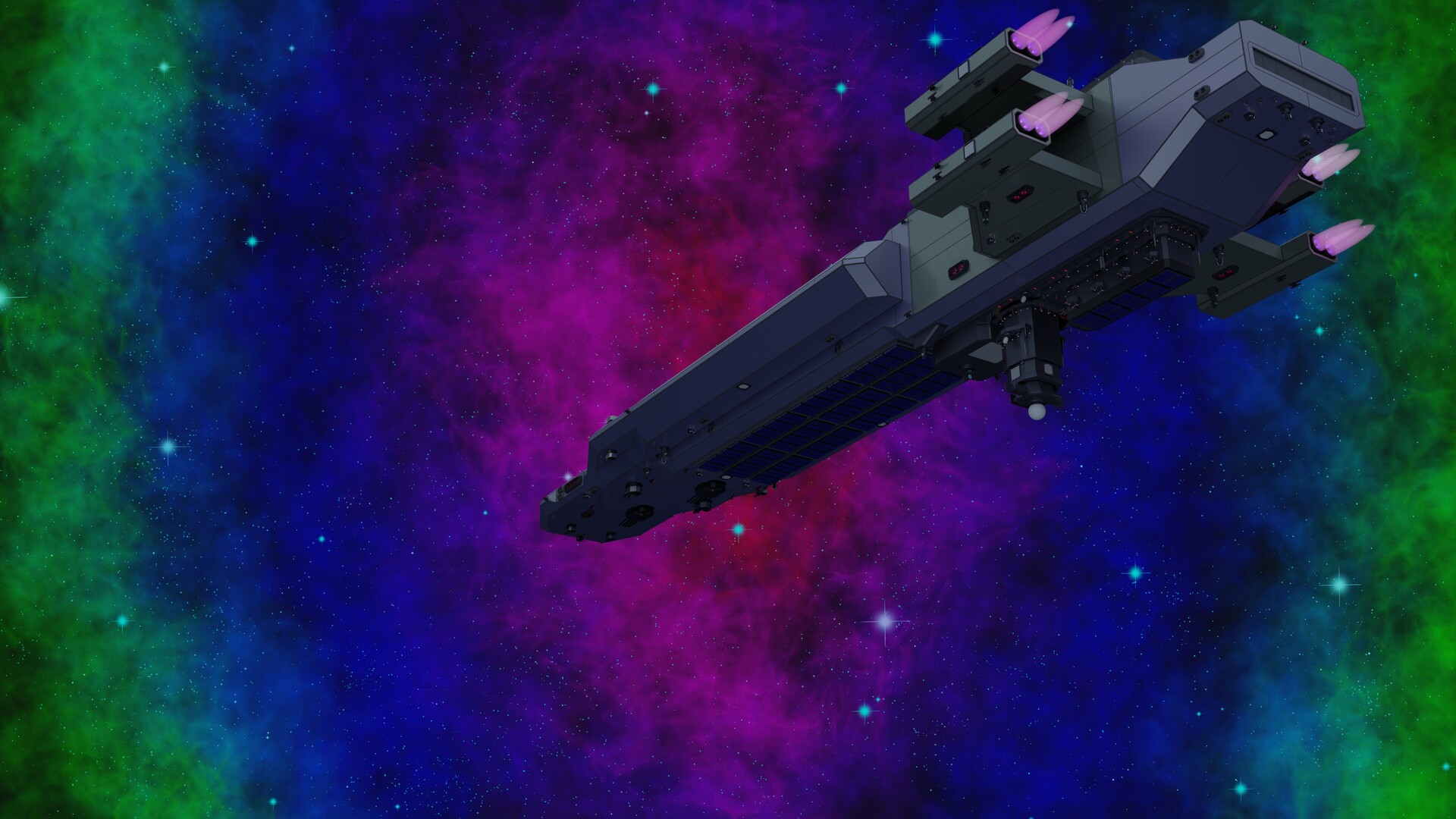 ArtStation - Tovor light Arsenal Ship Rear - Tàu vũ trụ Tovor Light Arsenal Ship. Nếu bạn đam mê thiết kế tàu vũ trụ, thì đây là hình ảnh hoàn hảo cho bạn. Tovor Light Arsenal Ship đem lại cảm giác tuyệt vời về tốc độ và sự hiện đại. Hãy ngắm nhìn và cảm nhận sự tuyệt vời trong thiết kế của tàu vũ trụ này trên trang web ArtStation.