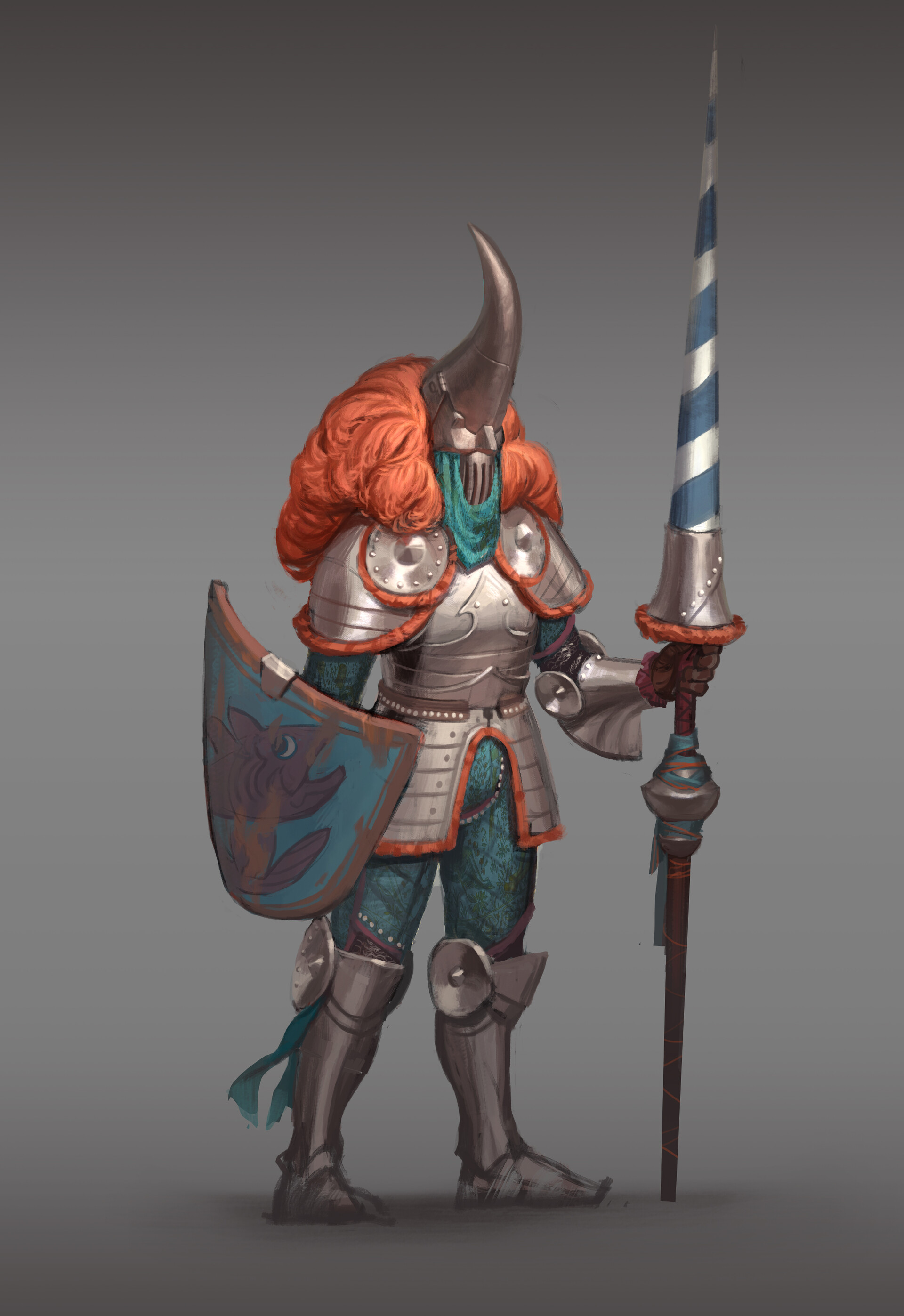 ArtStation Salmon Knight